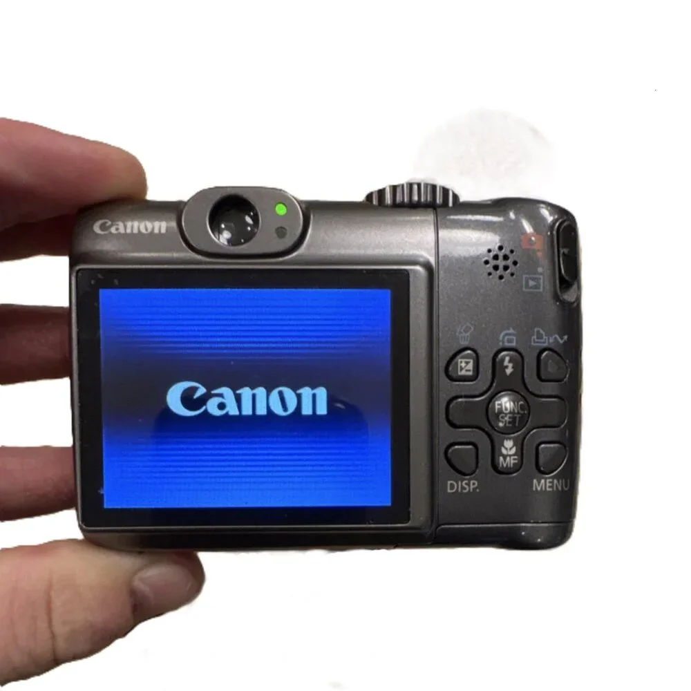 Canon PowerShot A590 IS 8MP Digital Camera 4x Zoom Tested Works Y2K Digicam